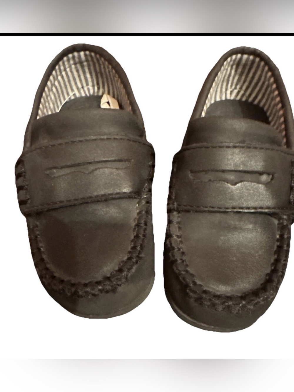 Cat And Jack Boys Blue Loafers Shoes‎ Abbott Size 6